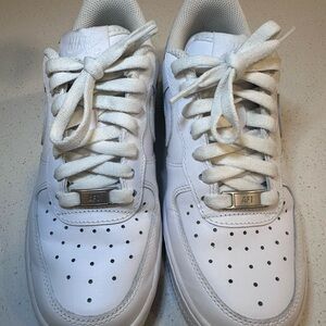 Nike White Air Force 1 Low Sneakers - size 6.5 women